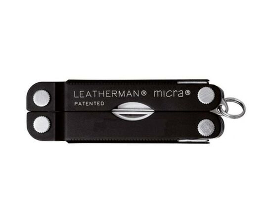 Мультитул Leatherman Micra Black (64320181N), изображение 2 Мультитул Leatherman Micra Black (64320181N), изображение 2