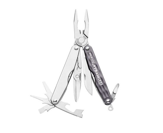 Мультитул Leatherman Juice S2- GRANITE GRAY, кожаный чехол, карт. коробка (831944)