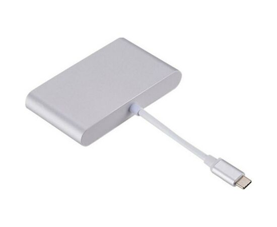 Концентратор Dynamode USB3.1 Type-C to 1хHDMI, 1хRJ-45, 1хUSB 3.0, 1хUSB Type-C Fe (Multiport USB 3.1 Type-C to HDMI-RJ45), зображення 2 Концентратор Dynamode USB3.1 Type-C to 1хHDMI, 1хRJ-45, 1хUSB 3.0, 1хUSB Type-C Fe (Multiport USB 3.1 Type-C to HDMI-RJ45), зображення 2