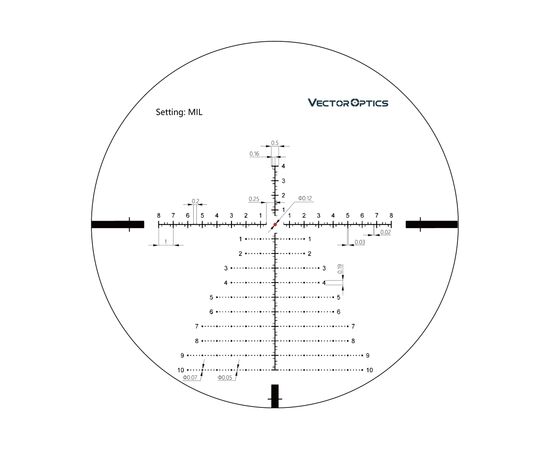 Прицел Vector Optics Continental 5-30x56 (34mm) FFP Tactical (SCFF-30), изображение 9 Прицел Vector Optics Continental 5-30x56 (34mm) FFP Tactical (SCFF-30), изображение 9