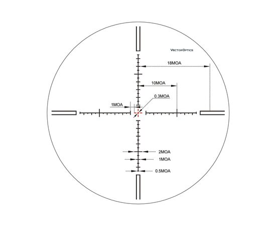 Прицел Vector Optics Aston 5-30x56 SFP (SCOL-24), изображение 6 Прицел Vector Optics Aston 5-30x56 SFP (SCOL-24), изображение 6