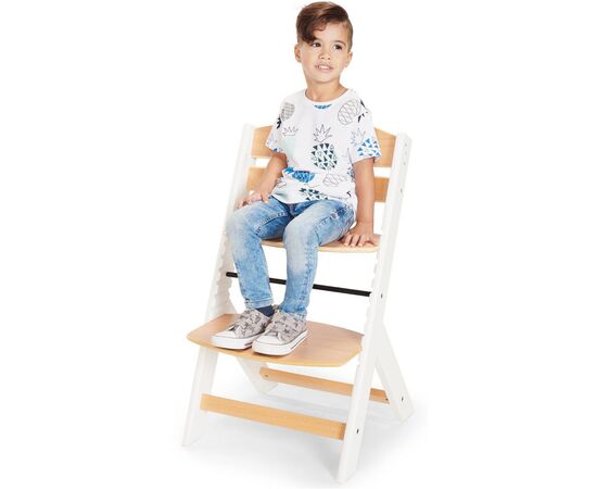 Стілець для годування Kinderkraft Enock White Wood (5902533915088), зображення 7