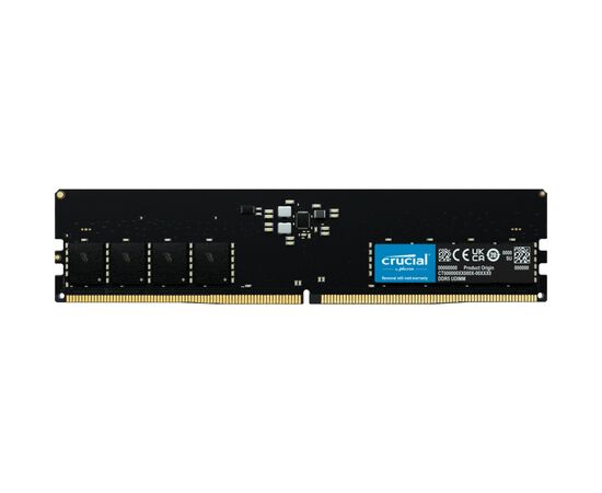Модуль пам'яті для комп'ютера DDR5 32GB 5200 MHz Micron (CT32G52C42U5)