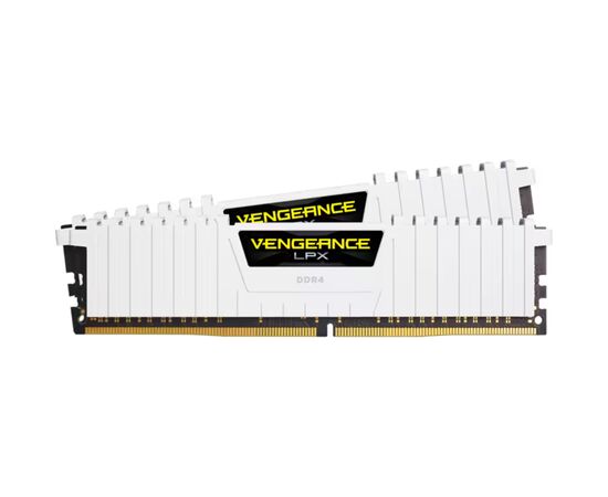 Модуль памяти для компьютера DDR4 16GB (2x8GB) 3200 MHz Vengeance LPX White Corsair (CMK16GX4M2E3200C16W), зображення 2 Модуль памяти для компьютера DDR4 16GB (2x8GB) 3200 MHz Vengeance LPX White Corsair (CMK16GX4M2E3200C16W), зображення 2