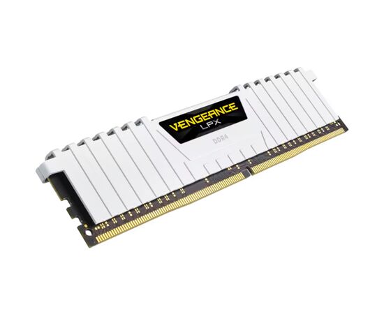Модуль памяти для компьютера DDR4 16GB (2x8GB) 3200 MHz Vengeance LPX White Corsair (CMK16GX4M2E3200C16W), зображення 4 Модуль памяти для компьютера DDR4 16GB (2x8GB) 3200 MHz Vengeance LPX White Corsair (CMK16GX4M2E3200C16W), зображення 4