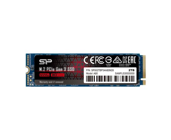 Накопитель SSD M.2 2280 2TB Silicon Power (SP002TBP34A80M28)