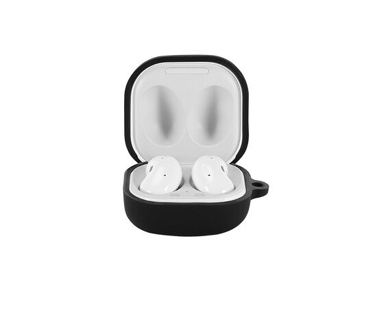 Чохол до мобільного телефона MakeFuture Samsung Galaxy Buds Live/Pro Silicone Black (MCL-SGBL/PBK)