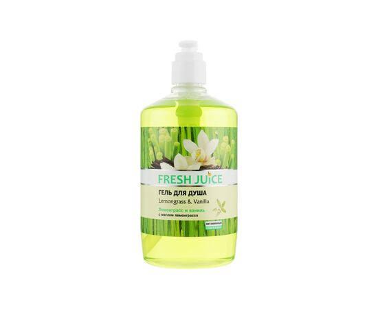 Гель для душа Fresh Juice Lemongrass & Vanilla 750 мл (4823015936135)