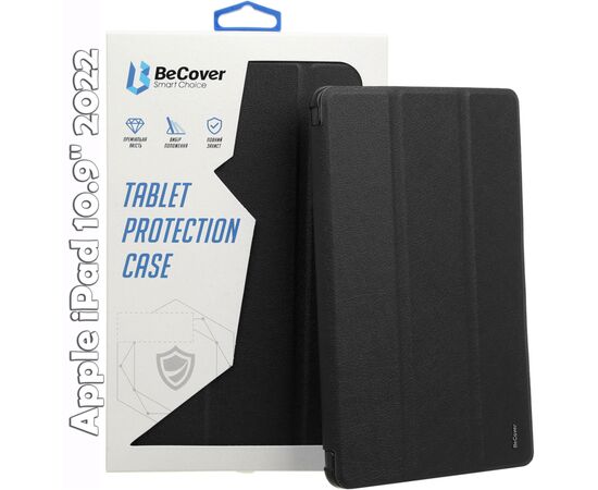 Чехол для планшета BeCover Soft Edge BeCover Apple iPad 10.9" 2022 Black (709184)