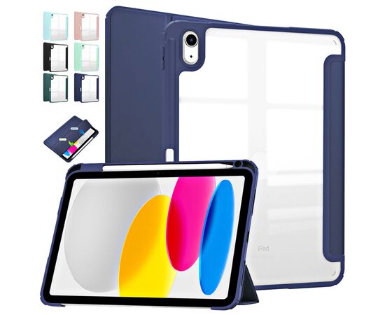 Чехол для планшета BeCover Soft Edge BeCover Apple iPad 10.9" 2022 Deep Blue (709185), изображение 3 Чехол для планшета BeCover Soft Edge BeCover Apple iPad 10.9" 2022 Deep Blue (709185), изображение 3