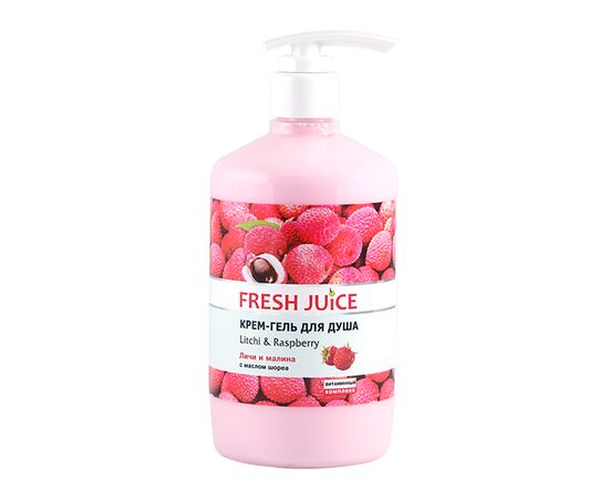 Гель для душу Fresh Juice Litchi & Raspberry 750 мл (4823015936166)