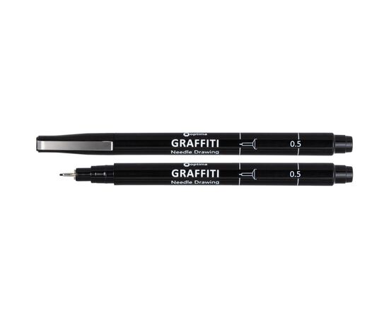 Лайнер Optima GRAFFITI 0,5 мм black (O16411)