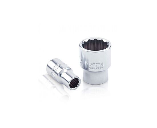 Головка торцевая Toptul 1/4" 11мм 12-гранная (BAEB0811)