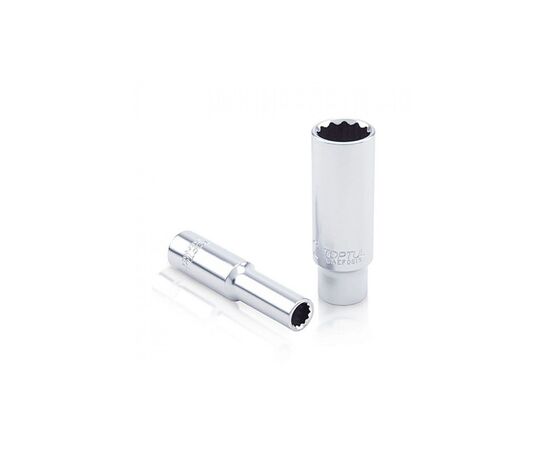 Головка торцевая Toptul 1/4" длинная 8мм 12-гранная (BAEF0808)