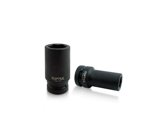 Головка торцева Toptul подовжена ударна 1" 33мм (KABE3233) Головка торцева Toptul подовжена ударна 1" 33мм (KABE3233)