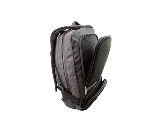 Рюкзак школьный Optima 18" USB Techno унисекс 0.7 кг 26-35 л Серый (O96913-03), изображение 3 Рюкзак школьный Optima 18" USB Techno унисекс 0.7 кг 26-35 л Серый (O96913-03), изображение 3