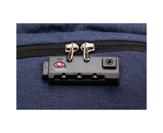 Рюкзак школьный Optima 18.5" USB Anti-Theft унисекс 0.7 кг 16-25 л (O96917-02), изображение 7 Рюкзак школьный Optima 18.5" USB Anti-Theft унисекс 0.7 кг 16-25 л (O96917-02), изображение 7