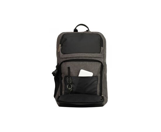 Рюкзак школьный Optima 18.5" Techno мужской 0.7 кг 6-15 л Светло-коричневый (O96915-02), изображение 3 Рюкзак школьный Optima 18.5" Techno мужской 0.7 кг 6-15 л Светло-коричневый (O96915-02), изображение 3