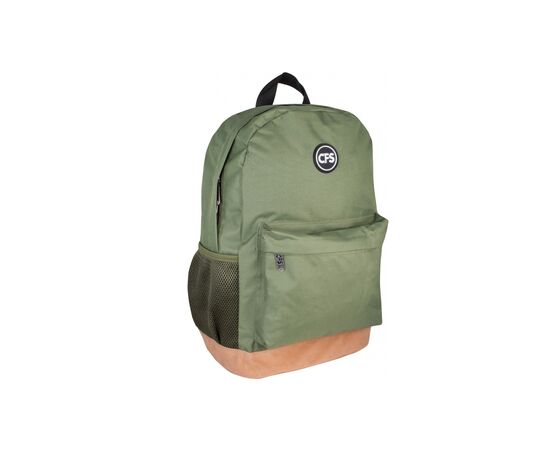 Рюкзак шкільний Cool For School 40x26x16 см, 16-25 л, поліестер, хакі (CF86459)