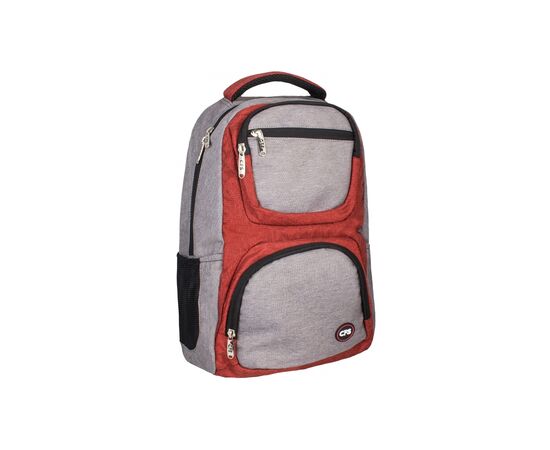 Рюкзак школьный Cool For School 44 x 30 x 17 см 22 л Унисекс Серо-красный (CF86348)
