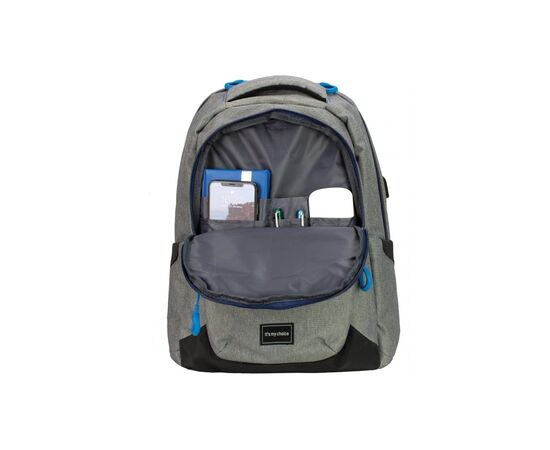 Рюкзак школьный Cool For School 46х30х16 см 22 л Серый (CF86217), изображение 5 Рюкзак школьный Cool For School 46х30х16 см 22 л Серый (CF86217), изображение 5