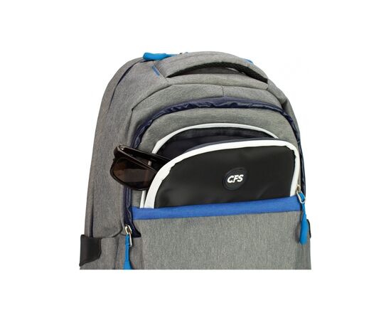 Рюкзак школьный Cool For School 46х30х16 см 22 л Серый (CF86217), изображение 7 Рюкзак школьный Cool For School 46х30х16 см 22 л Серый (CF86217), изображение 7