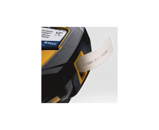 Стрічка для принтера етикеток Brady M21-500-414 BradyGrip, 12.7мм х 3.05м, black on white, Velcro (151515), зображення 2 Стрічка для принтера етикеток Brady M21-500-414 BradyGrip, 12.7мм х 3.05м, black on white, Velcro (151515), зображення 2