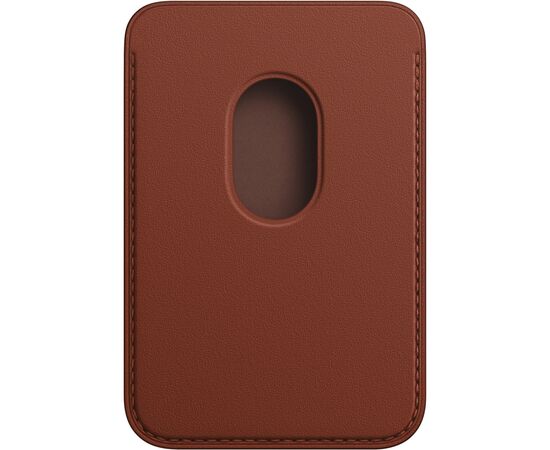 Чохол до мобільного телефона Apple iPhone Leather Wallet with MagSafe - Umber,Model A2688 (MPPX3ZE/A), зображення 2 Чохол до мобільного телефона Apple iPhone Leather Wallet with MagSafe - Umber,Model A2688 (MPPX3ZE/A), зображення 2