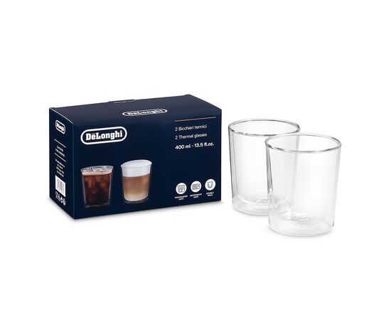 Набір склянок DeLonghi Drinks 400 мл 2 шт (00000024278)
