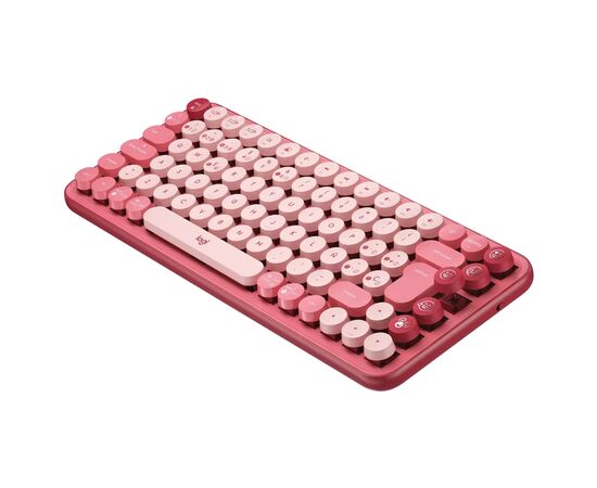 Клавиатура Logitech POP Keys Wireless Mechanical Keyboard UA Rose (920-010737), изображение 3 Клавиатура Logitech POP Keys Wireless Mechanical Keyboard UA Rose (920-010737), изображение 3