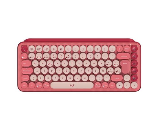 Клавиатура Logitech POP Keys Wireless Mechanical Keyboard UA Rose (920-010737)