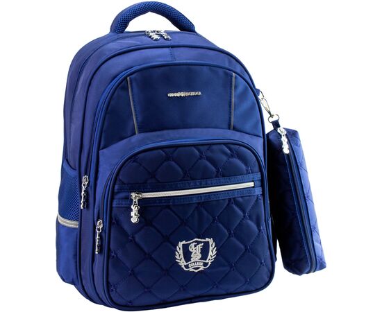 Рюкзак школьный Cool For School 16", 400 Синий (CF86730-03)