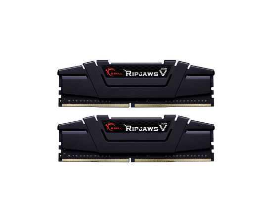 Модуль пам'яті для комп'ютера DDR4 16GB (2x8GB) 4400 MHz RipjawsV Black G.Skill (F4-4400C18D-16GVKC)