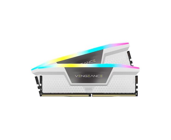 Модуль пам'яті для комп'ютера DDR5 32GB (2x16GB) 5600 MHz Vengeance RGB Corsair (CMH32GX5M2B5600C36WK), зображення 2 Модуль пам'яті для комп'ютера DDR5 32GB (2x16GB) 5600 MHz Vengeance RGB Corsair (CMH32GX5M2B5600C36WK), зображення 2