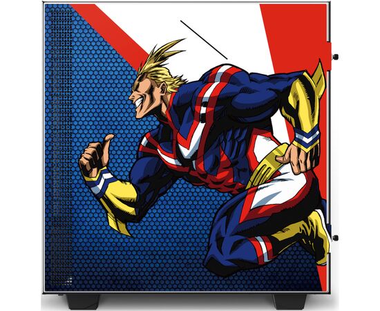 Корпус NZXT CRFT My Hero Academia - All Might Limited Edition H510i (CA-H510I-MH-AM), изображение 4 Корпус NZXT CRFT My Hero Academia - All Might Limited Edition H510i (CA-H510I-MH-AM), изображение 4