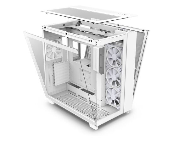 Корпус NZXT H9 Elite Edition White (CM-H91EW-01), изображение 5 Корпус NZXT H9 Elite Edition White (CM-H91EW-01), изображение 5