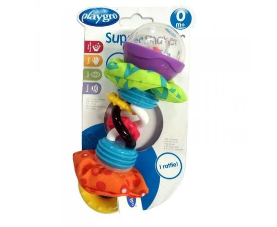 Прорезыватель Playgro Шейкер (181598), изображение 2 Прорезыватель Playgro Шейкер (181598), изображение 2
