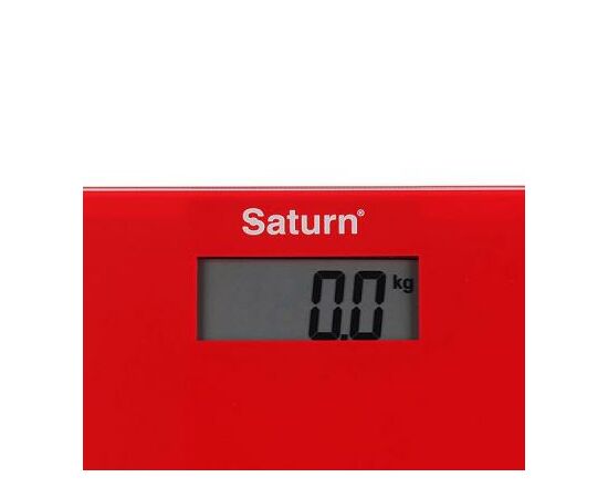 Ваги підлогові Saturn ST-PS0294 Red, зображення 2 Ваги підлогові Saturn ST-PS0294 Red, зображення 2
