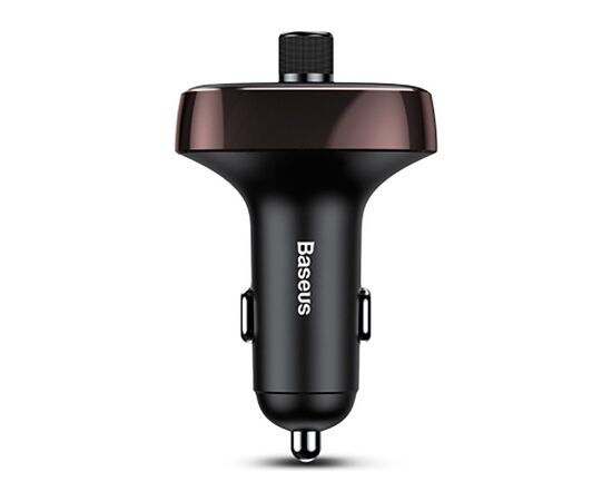 FM модулятор Baseus T typed Bluetooth MP3 coffee (CCALL-TM12), изображение 3 FM модулятор Baseus T typed Bluetooth MP3 coffee (CCALL-TM12), изображение 3