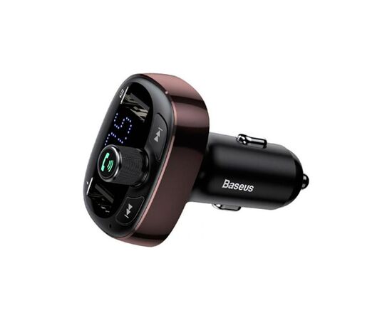 FM модулятор Baseus T typed Bluetooth MP3 coffee (CCALL-TM12)