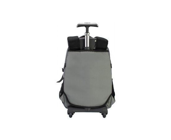 Рюкзак школьный Optima на колесиках 17'' Grey (O97473), изображение 3