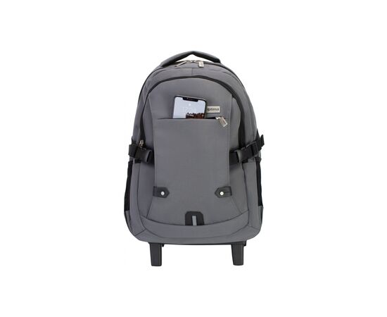 Рюкзак школьный Optima на колесиках 17'' Grey (O97473), изображение 5
