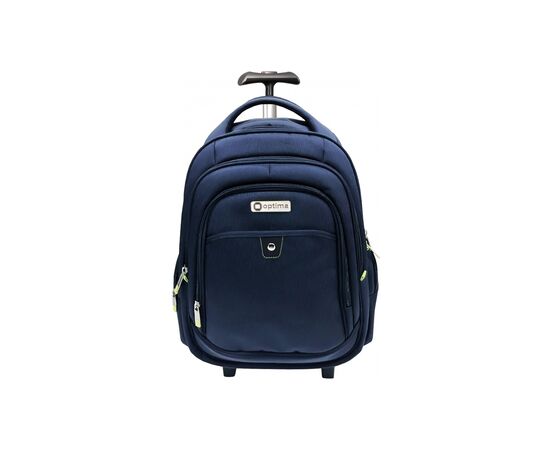Рюкзак школьный Optima на колесиках 17'' Blue (O97513)