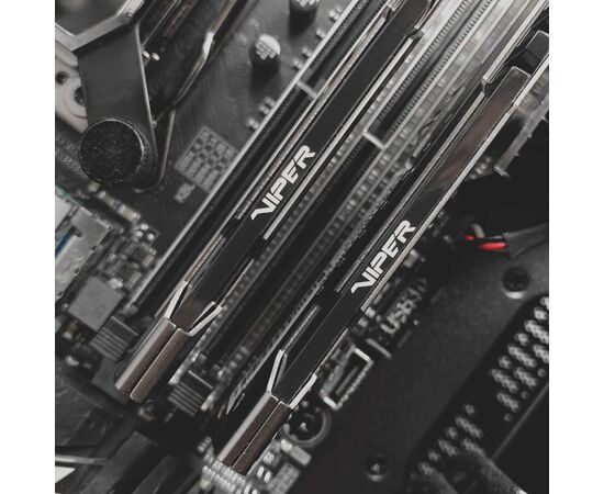 Модуль памяти для компьютера DDR4 32GB (2x16GB) 3600 MHz Viper Steel Patriot (PVS432G360C8K), изображение 4 Модуль памяти для компьютера DDR4 32GB (2x16GB) 3600 MHz Viper Steel Patriot (PVS432G360C8K), изображение 4