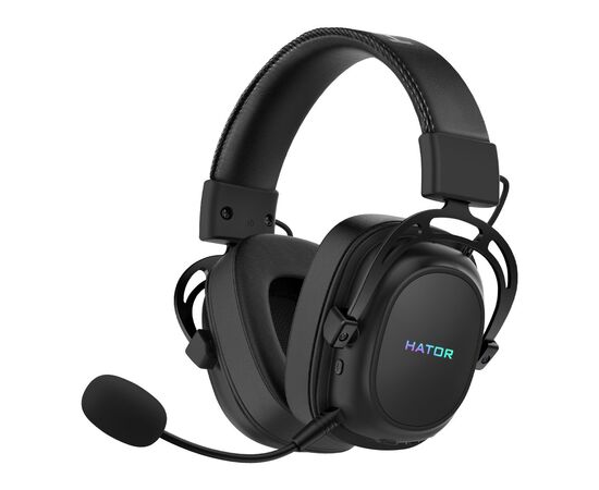 Навушники Hator Hypergang Wireless Tri-mode Black (HTA-850)