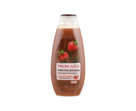 Гель для душа Fresh Juice Chocolate & Strawberry 400 мл (4823015936081)