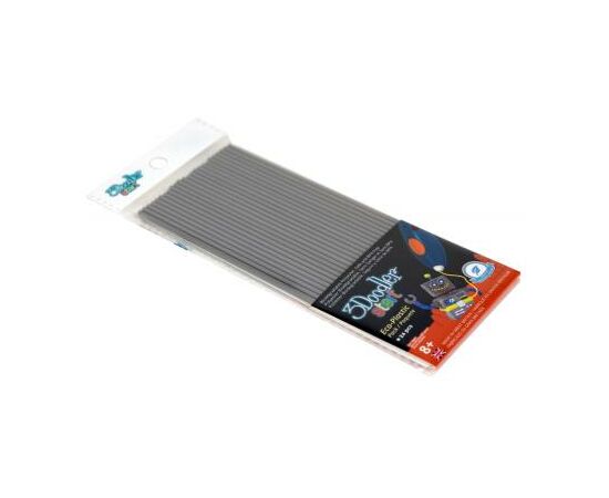 Стрижень для 3D-ручки 3Doodler Start серые 24 шт (3DS-ECO08-GREY-24)