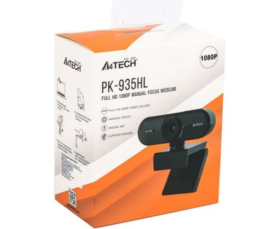 Веб-камера A4Tech PK-935HL 1080P Black (PK-935HL), изображение 12 Веб-камера A4Tech PK-935HL 1080P Black (PK-935HL), изображение 12