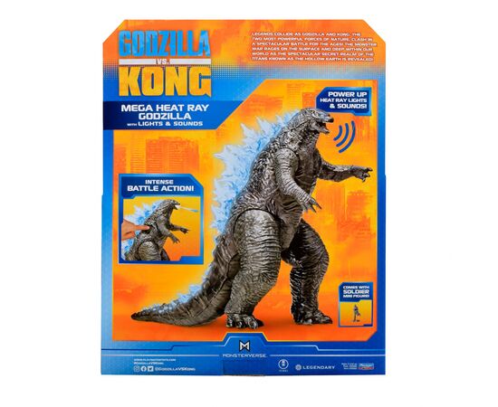 Фігурка Godzilla vs. Kong МегаҐодзілла (35582), зображення 5 Фігурка Godzilla vs. Kong МегаҐодзілла (35582), зображення 5