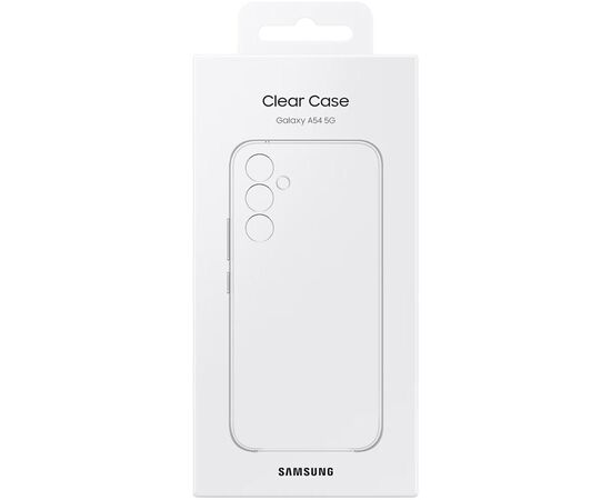 Чехол для мобильного телефона Samsung A54 Clear Case (EF-QA546CTEGRU), изображение 5 Чехол для мобильного телефона Samsung A54 Clear Case (EF-QA546CTEGRU), изображение 5